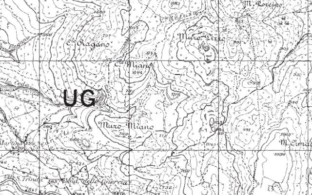 Mappa Poggio Moiano PM-Camp Topografica